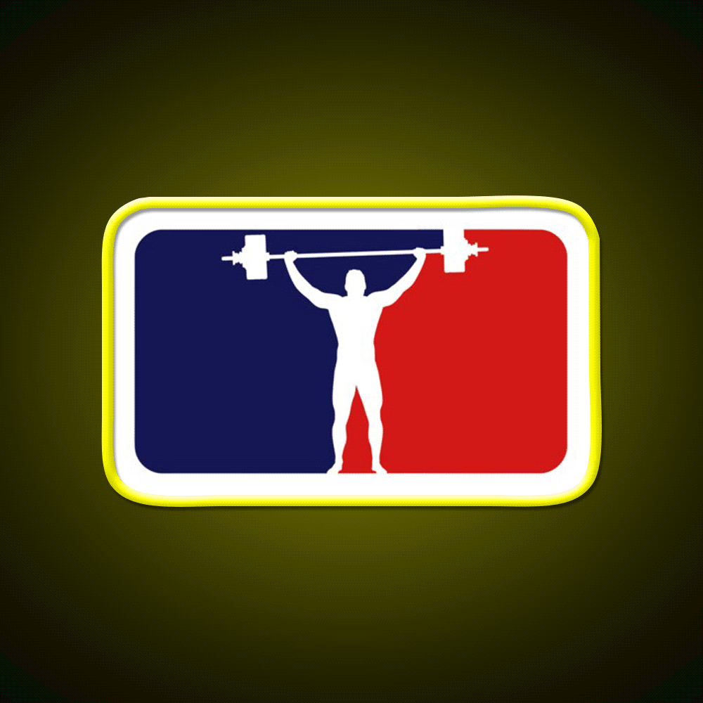 Weightlifting Gym Fitness Led Neon Sign Gym Room Sign Rgb Color