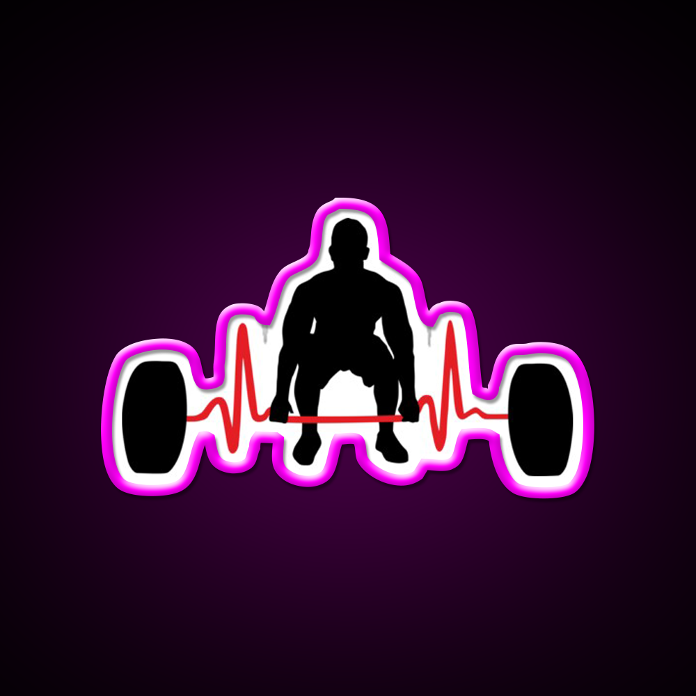 Weightlifting Gym Fitness Led Neon Sign Rgb Color