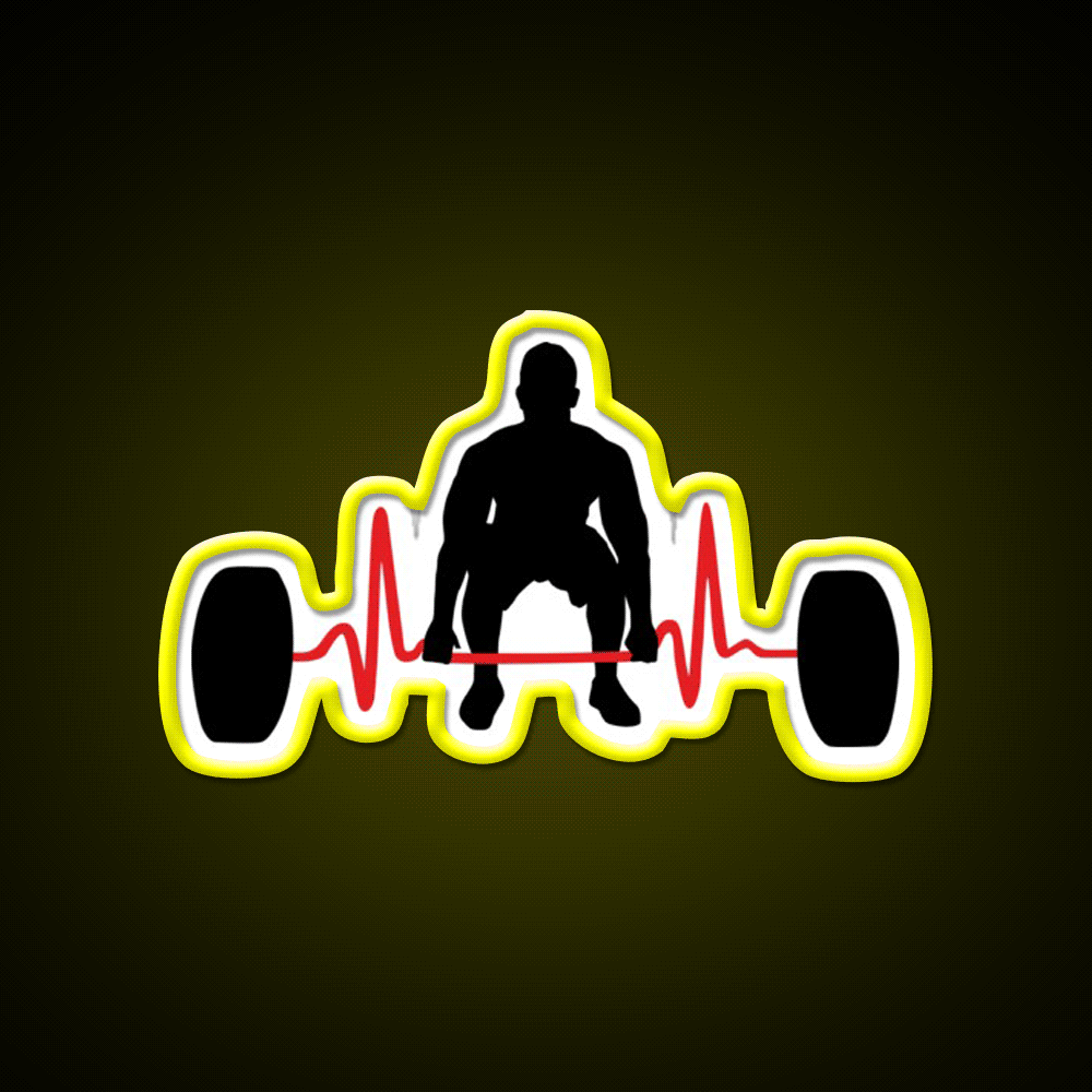 Weightlifting Gym Fitness Led Neon Sign Rgb Color