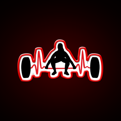 Weightlifting Woman Gym Fitness Led Neon Sign Rgb Color