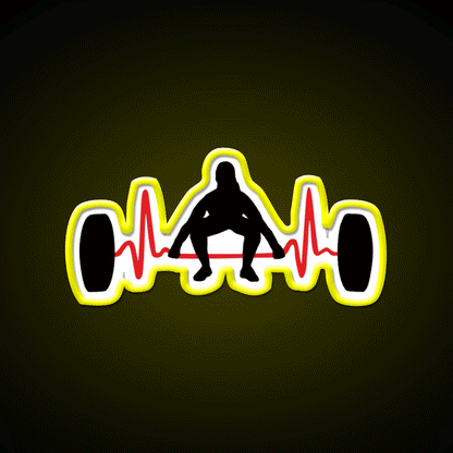 Weightlifting Woman Gym Fitness Led Neon Sign Rgb Color