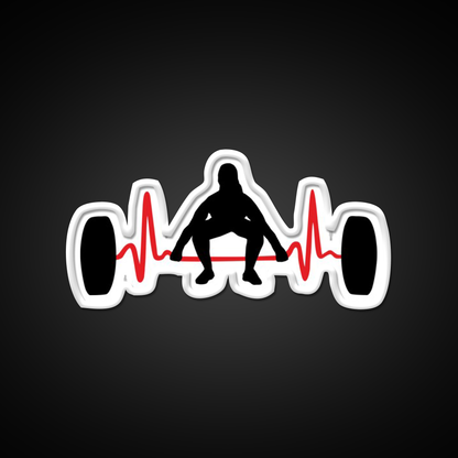 Weightlifting Woman Gym Fitness Led Neon Sign Rgb Color