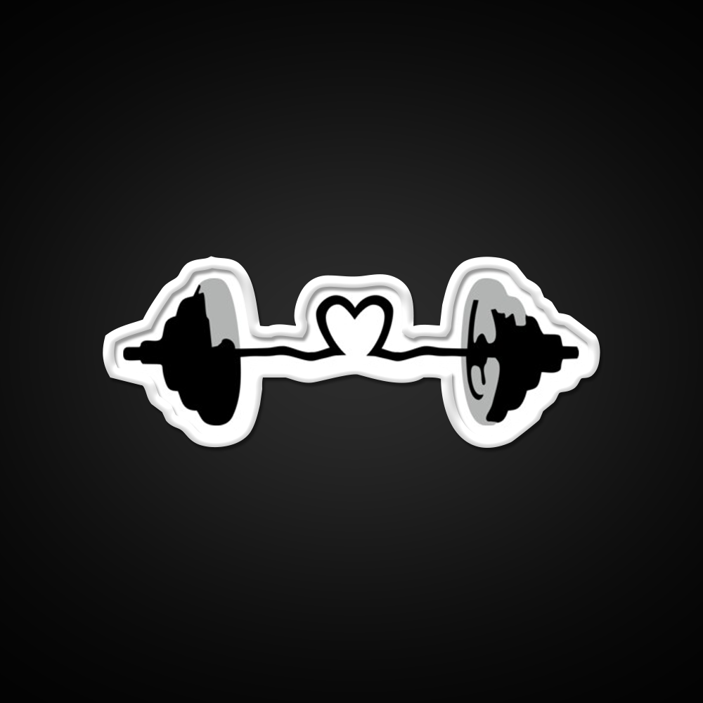 Weights Barbell Muscles Gym Fitness Led Neon Sign Rgb Color