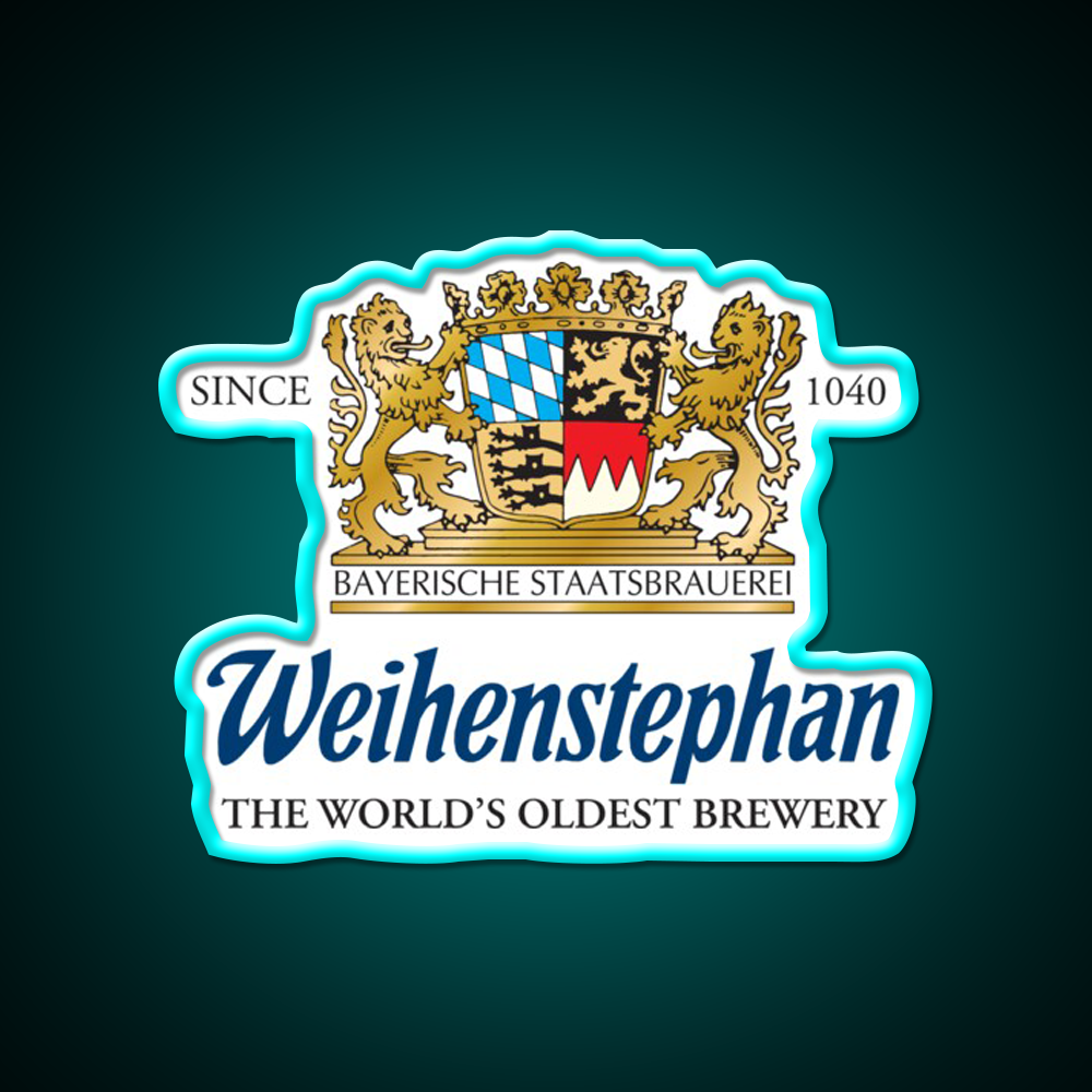 Weihenstephan Brewery Beer Bar Decor Led Neon Sign Rgb Color - Size and dimension reference