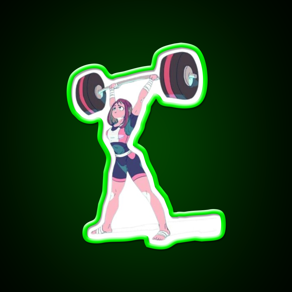 Weihtlifting Gym Fitness Led Neon Sign Rgb Color