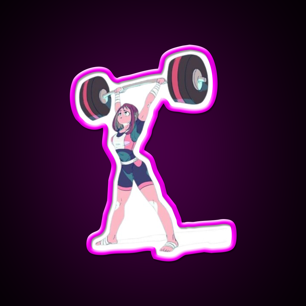 Weihtlifting Gym Fitness Led Neon Sign Rgb Color