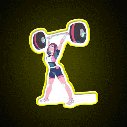 Weihtlifting Gym Fitness Led Neon Sign Rgb Color