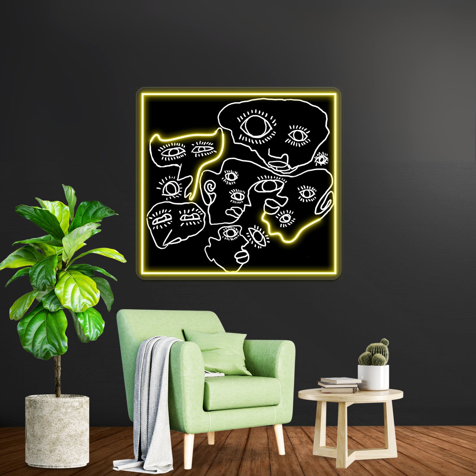 Weird Lookin Dudes Wall Artwork Neon Signs | Shineneon