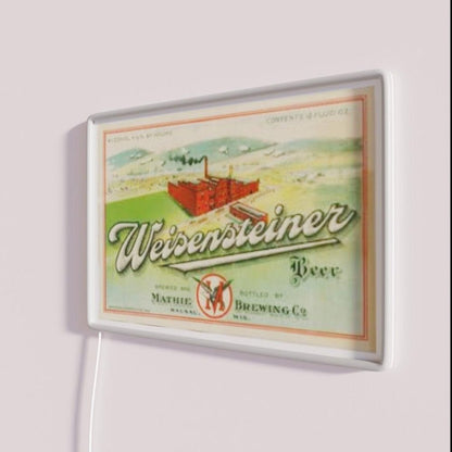 Weisensteiner Beer Rgb Led Neon Sign - Shineneon