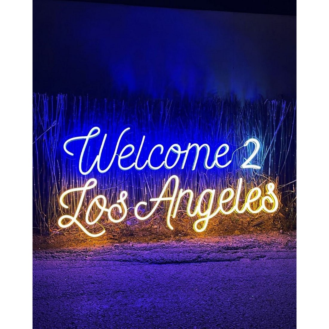 Welcome 2 Los Angeles Led Sign Business Neon Sign - Shineneon