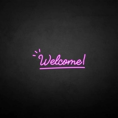 Welcome 2 Neon Sign | Shineneon