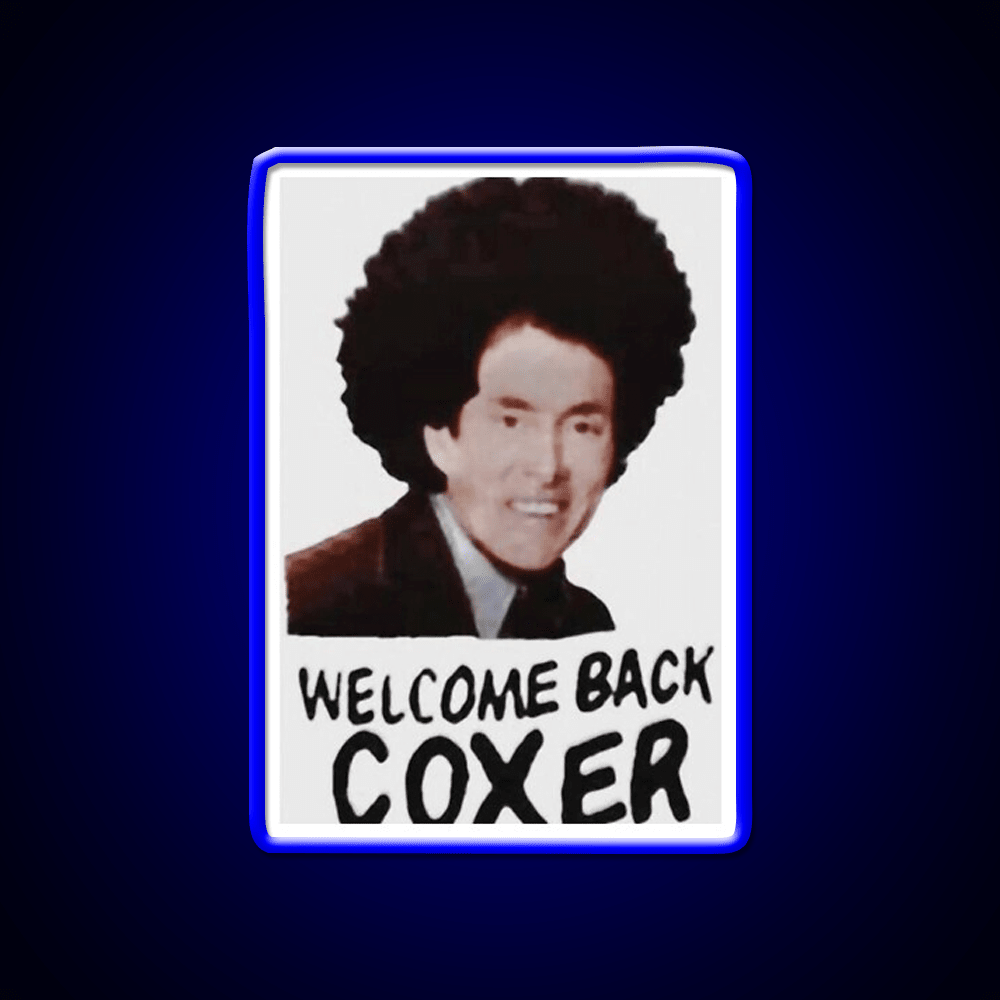 Welcome Back Coxer Welcome Led Neon Sign Open Sign Rgb Color - Shineneon