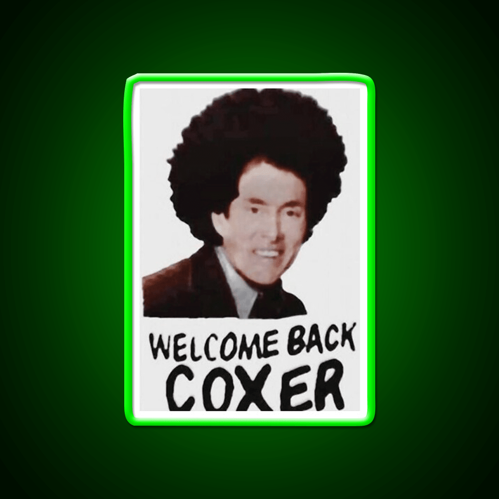 Welcome Back Coxer Welcome Led Neon Sign Open Sign Rgb Color - Shineneon