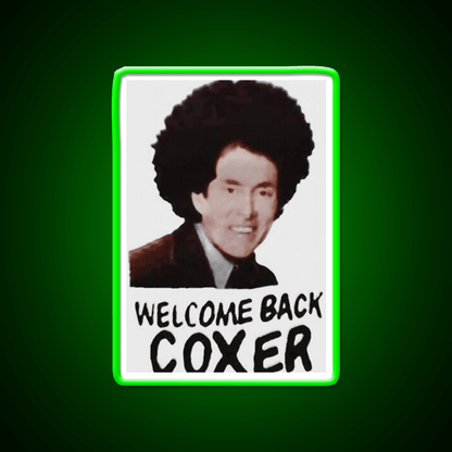 Welcome Back Coxer Welcome Led Neon Sign Open Sign Rgb Color - Shineneon