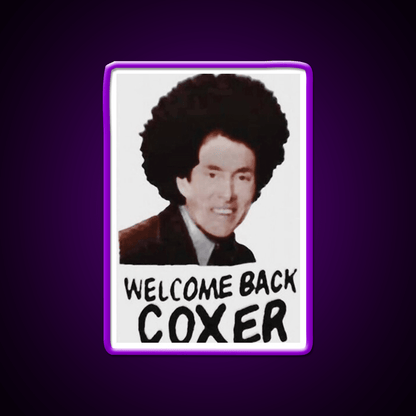 Welcome Back Coxer Welcome Led Neon Sign Open Sign Rgb Color - Shineneon