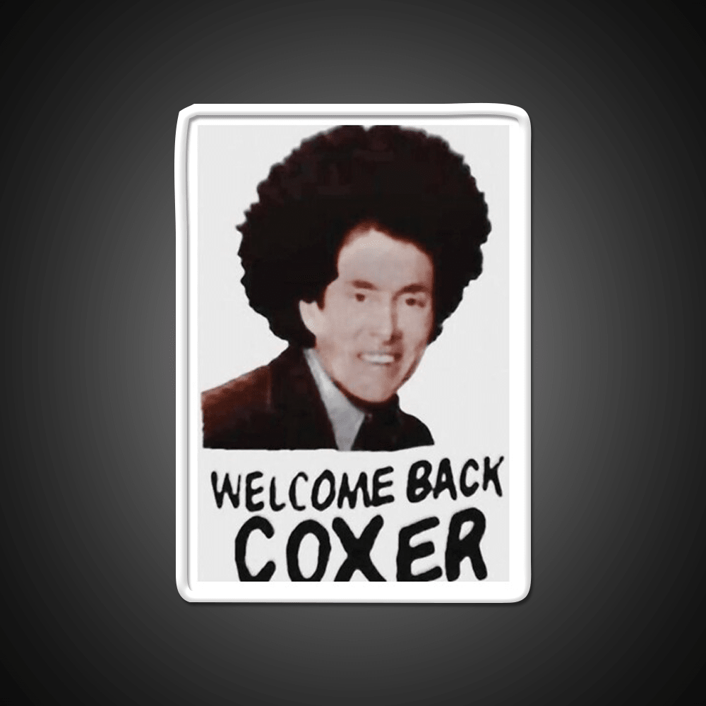 Welcome Back Coxer Welcome Led Neon Sign Open Sign Rgb Color - Shineneon