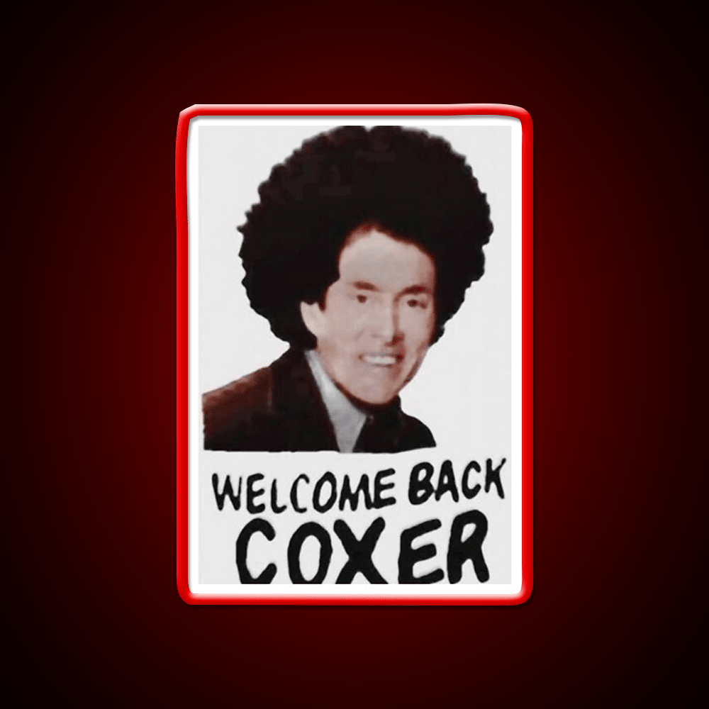 Welcome Back Coxer Welcome Led Neon Sign Open Sign Rgb Color - Shineneon