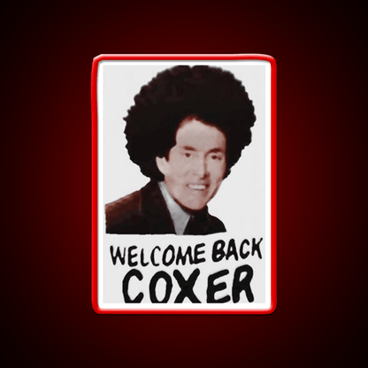 Welcome Back Coxer Welcome Led Neon Sign Open Sign Rgb Color - Shineneon