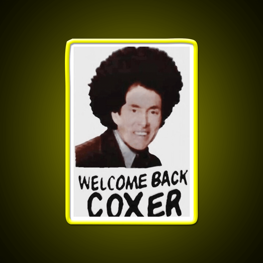 Welcome Back Coxer Welcome Led Neon Sign Open Sign Rgb Color - Shineneon