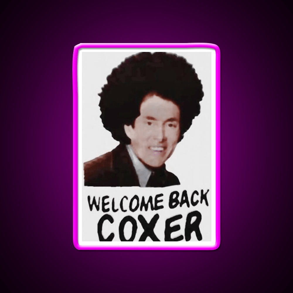 Welcome Back Coxer Welcome Led Neon Sign Open Sign Rgb Color - Shineneon