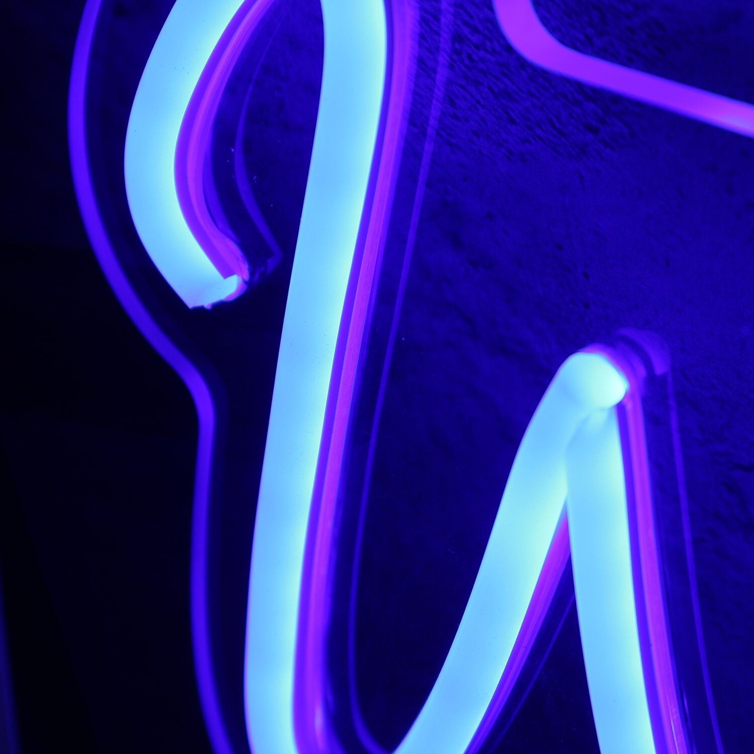 Welcome Home Rubin Blue Led Neon Sign - Shineneon