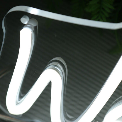 Welcome Home White Led Neon Sign - Shineneon