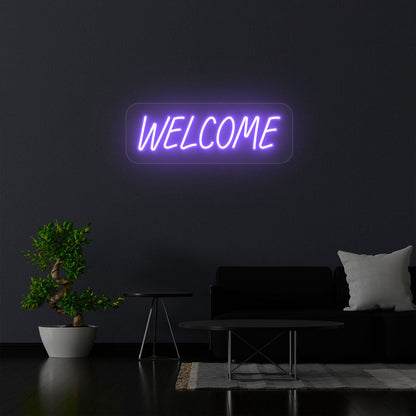 Welcome Led Neon Sign | Shineneon
