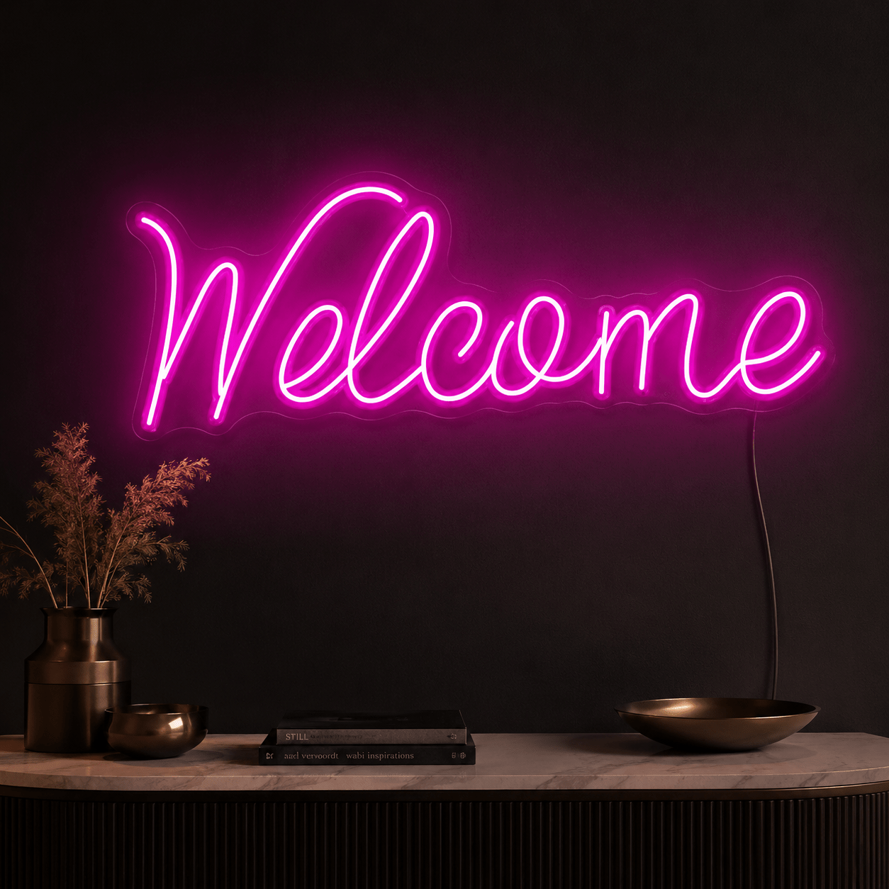 Welcome LED Neon Sign Home Decor - Shineneon