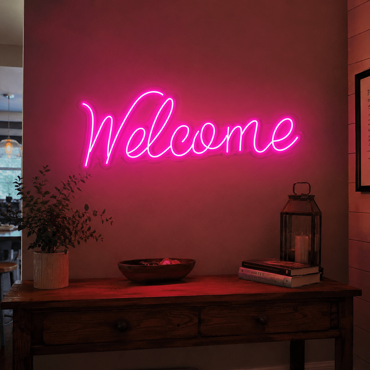Welcome LED Neon Sign Home Decor - Shineneon