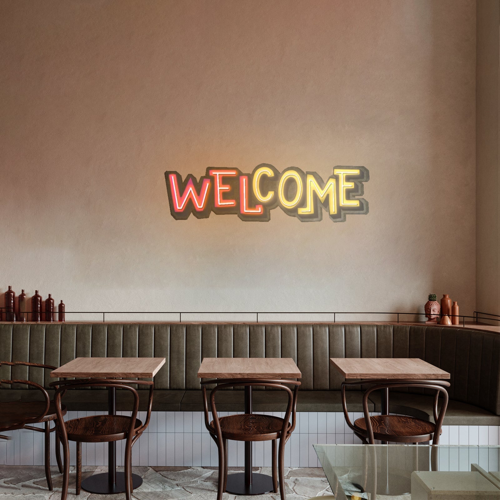 Welcome Led Neon Sign Light Custom Led Signs - Shineneon