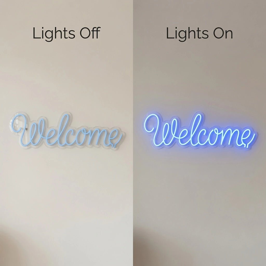 Welcome LED Neon Sign Wall Decor - Shineneon