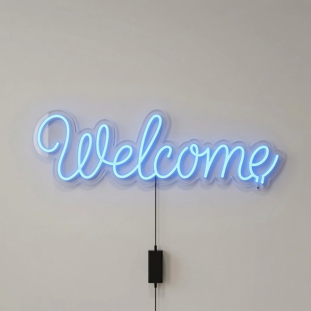 Welcome LED Neon Sign Wall Decor - Shineneon