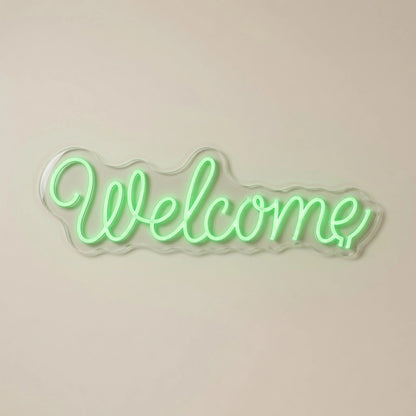 Welcome LED Neon Sign Wall Neon Sign - 01 Original Product Image