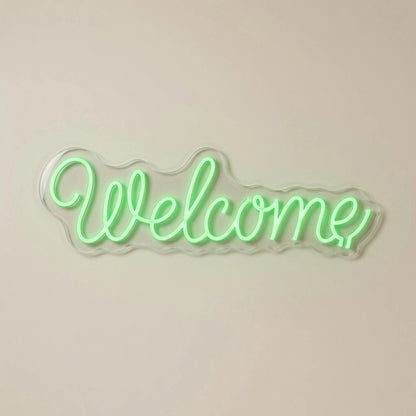 Welcome LED Neon Sign Wall Neon Sign - Shineneon