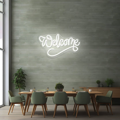 Welcome Neon Sign Room Decor Neon Bar Sign - Shineneon