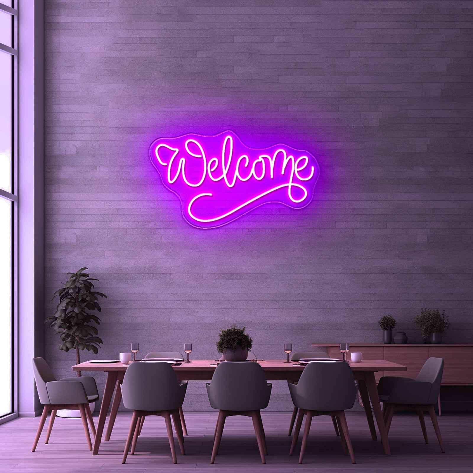 Welcome Neon Sign Room Decor Neon Bar Sign - Shineneon