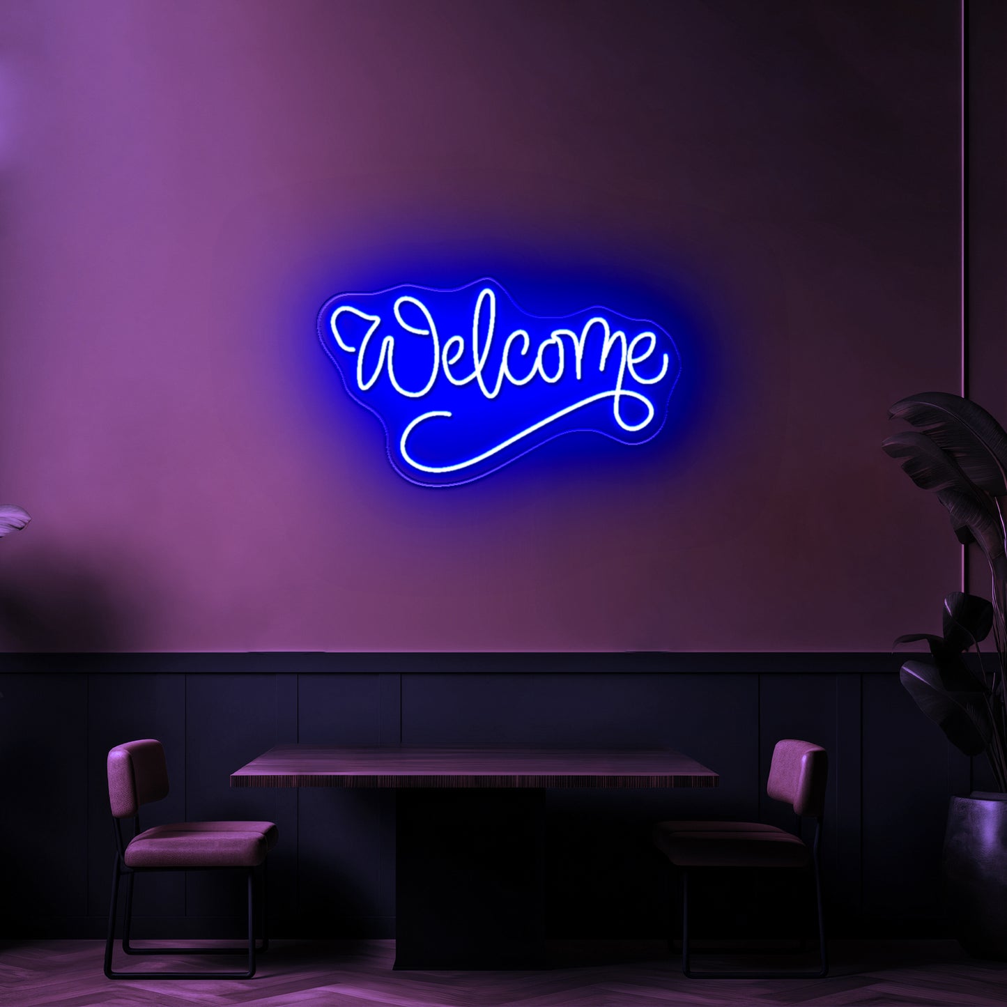 Welcome Neon Sign Room Decor Neon Bar Sign