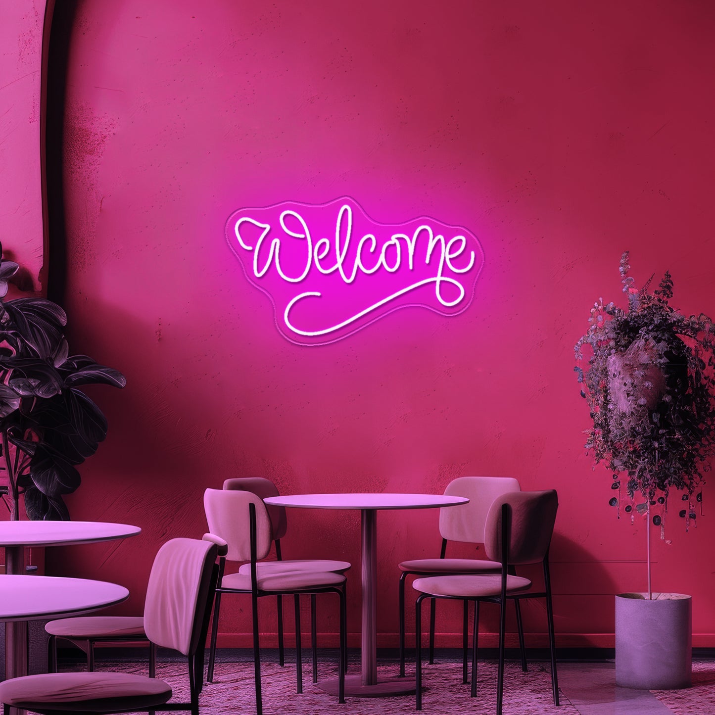 Welcome Neon Sign Room Decor Neon Bar Sign