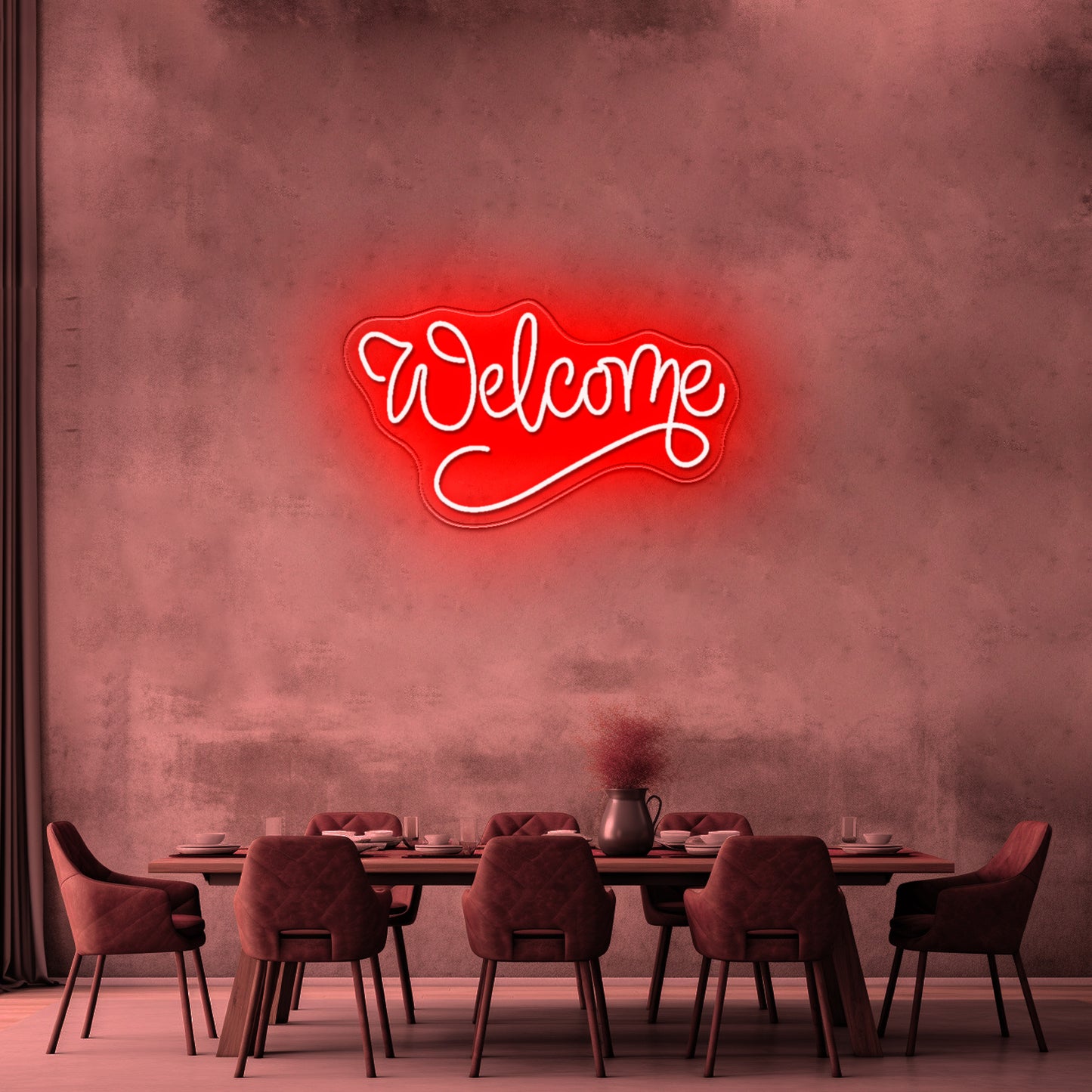 Welcome Neon Sign Room Decor Neon Bar Sign