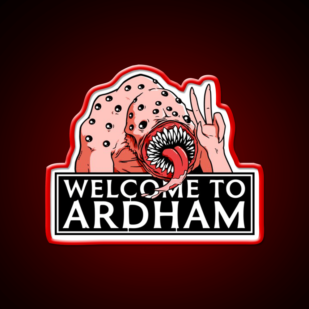 Welcome To Ardham Welcome Led Neon Sign Open Sign Rgb Color - Shineneon