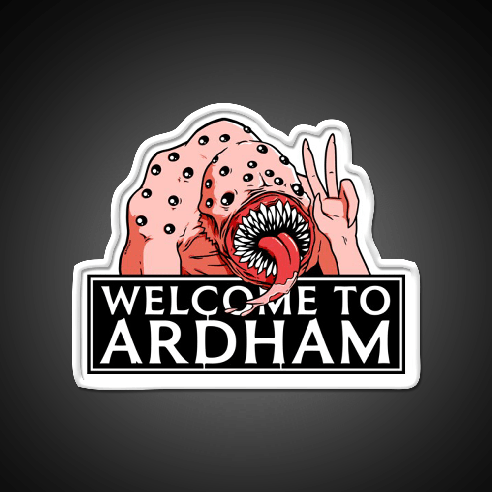 Welcome To Ardham Welcome Led Neon Sign Open Sign Rgb Color - Shineneon