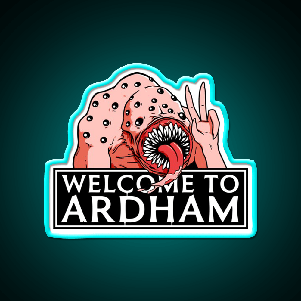 Welcome To Ardham Welcome Led Neon Sign Open Sign Rgb Color - Shineneon