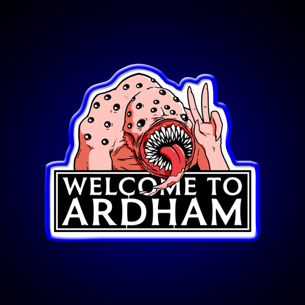 Welcome To Ardham Welcome Led Neon Sign Open Sign Rgb Color - Shineneon