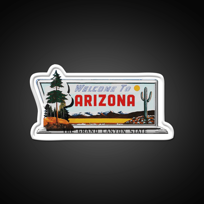 Welcome To Arizona Welcome Led Neon Sign Open Sign Rgb Color - Shineneon
