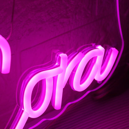 Welcome To Cora Cora Pink Led Neon Sign - Shineneon