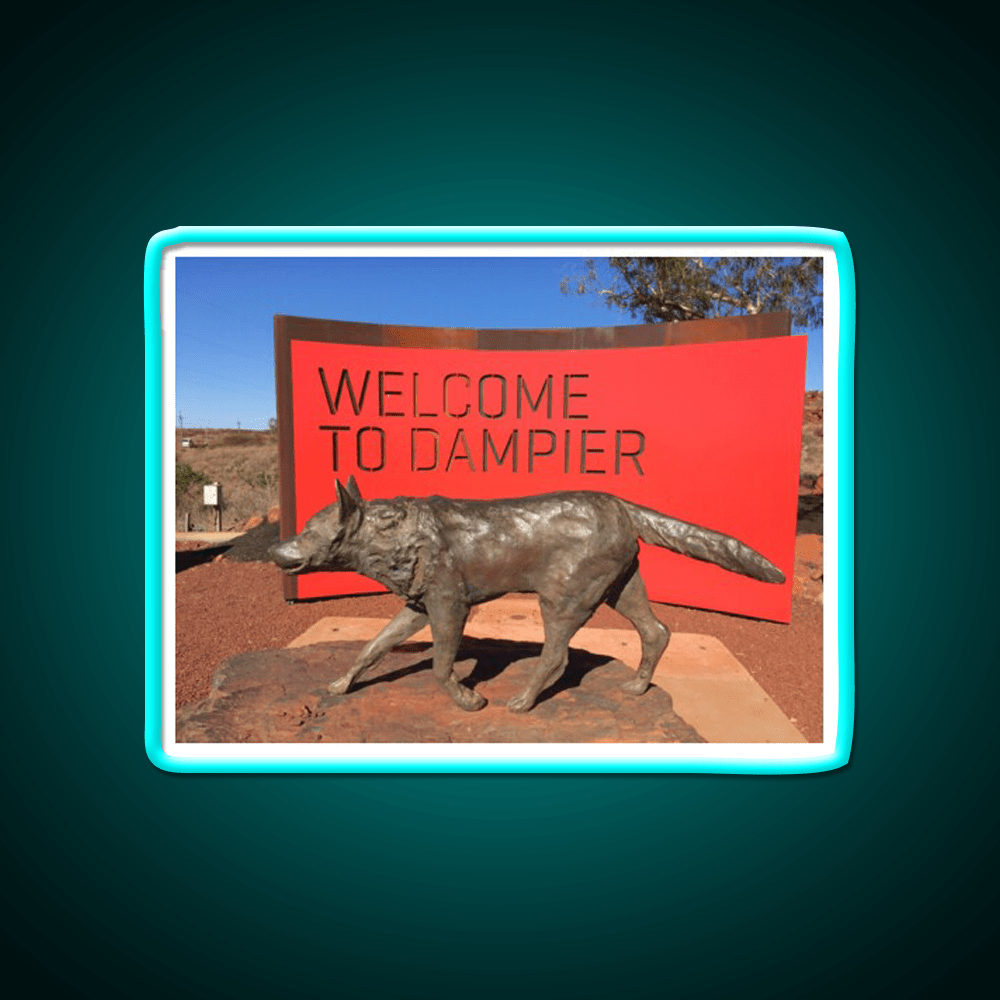 Welcome To Dampier Welcome Led Neon Sign Open Sign Rgb Color - Shineneon