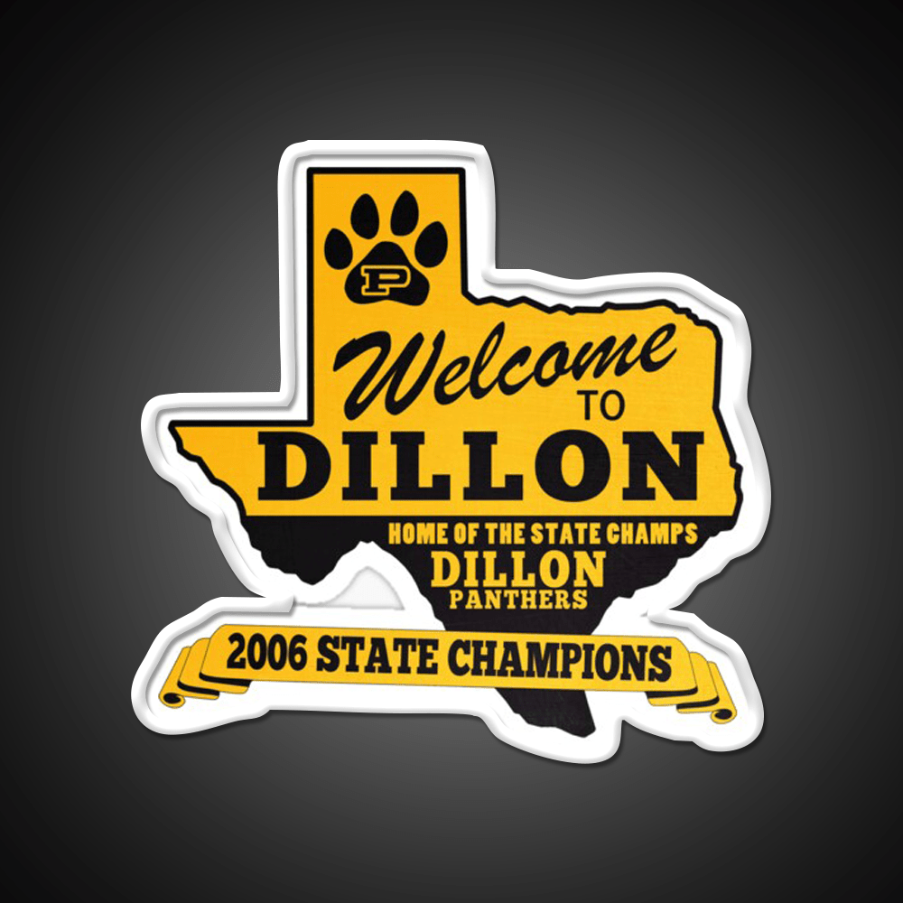 Welcome To Dillon Welcome Led Neon Sign Open Sign Rgb Color - Shineneon