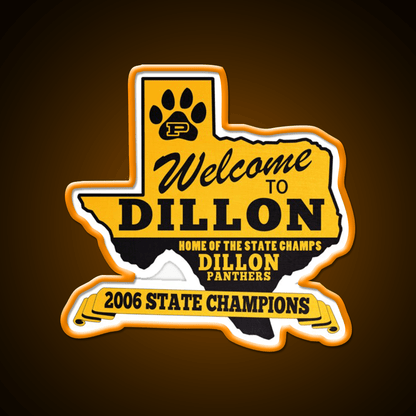 Welcome To Dillon Welcome Led Neon Sign Open Sign Rgb Color - Shineneon