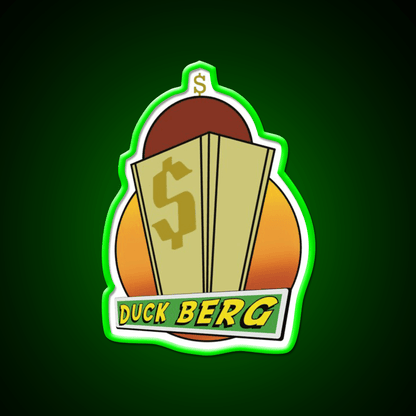 Welcome To Duckberg Welcome Led Neon Sign Open Sign Rgb Color - Shineneon