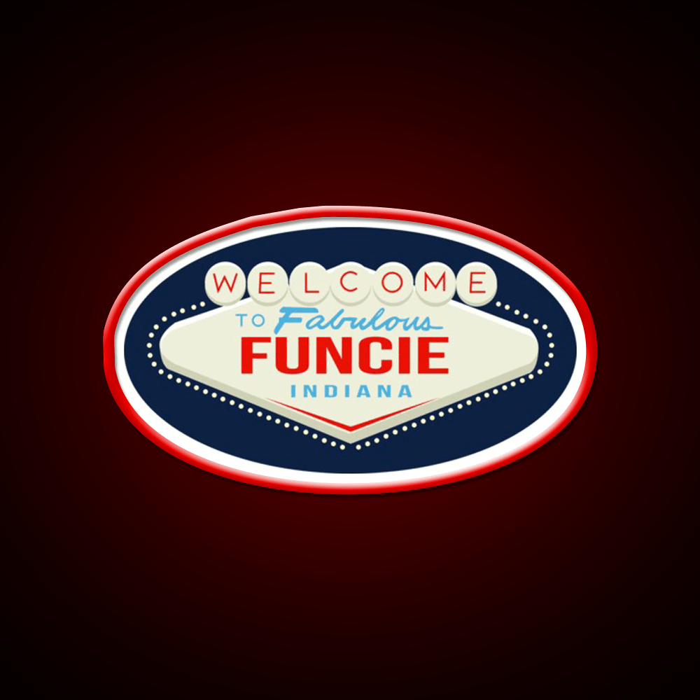 Welcome To Fabulous Funcie Indiana Welcome Led Neon Sign Open Sign Rgb Color - Shineneon